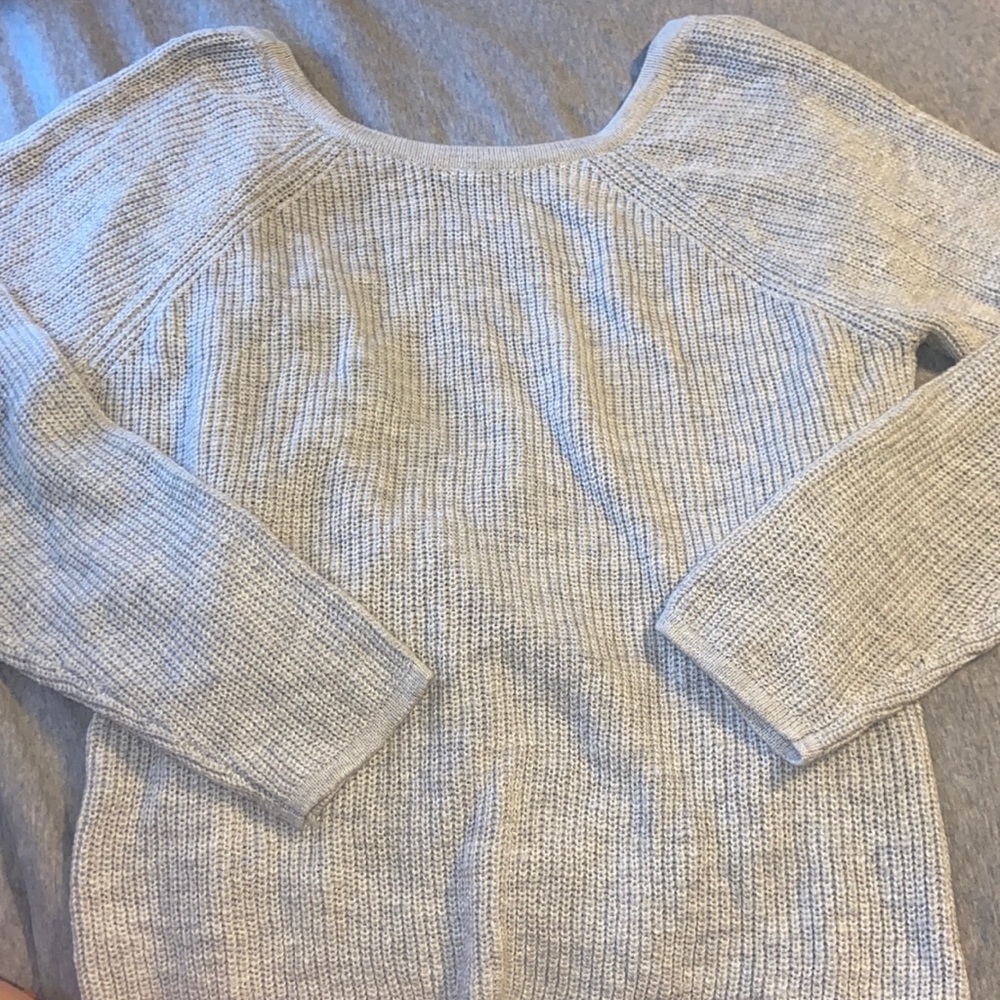 Aerie Criss Cross Back Sweater